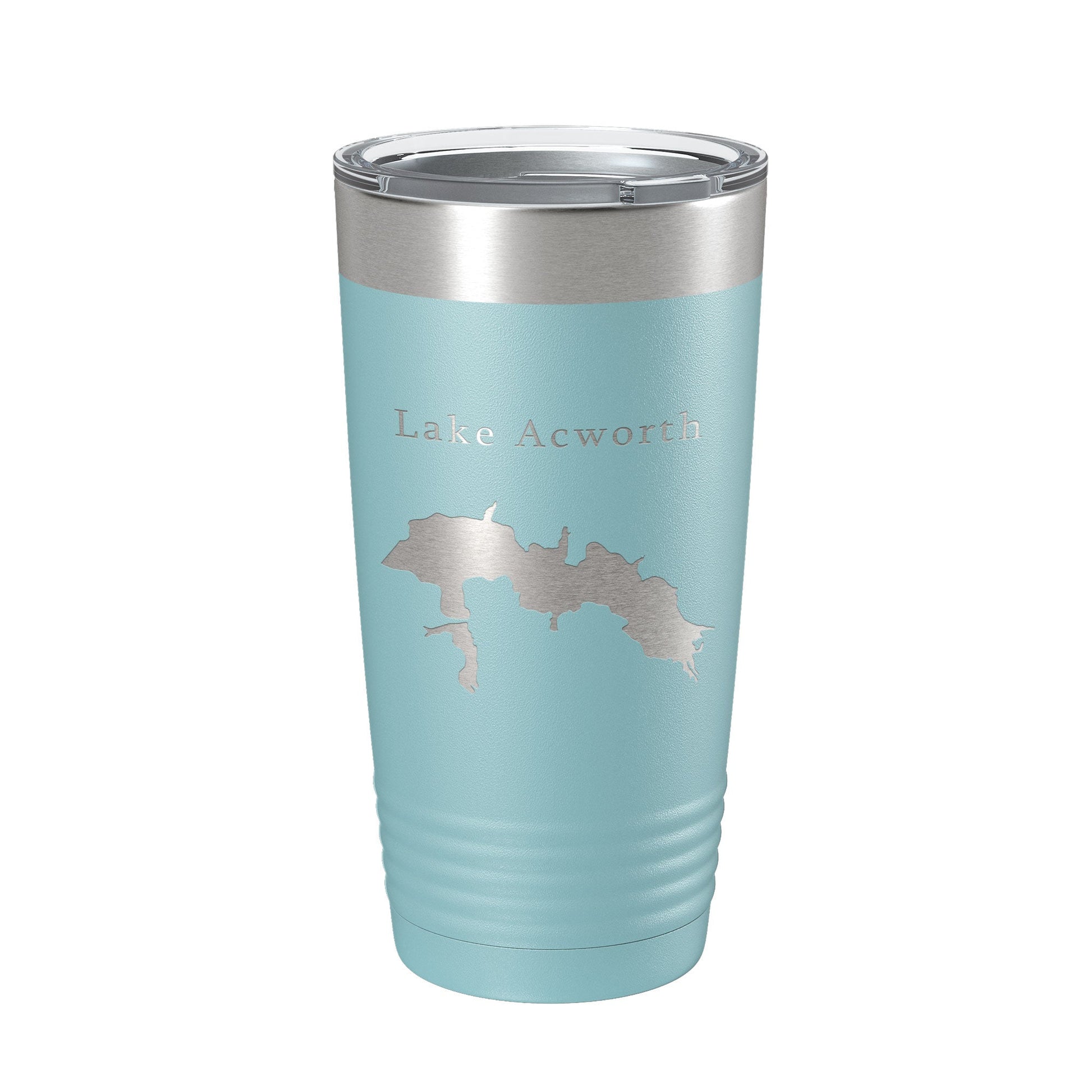 Lake Acworth Map Tumbler Travel Mug Insulated Laser Engraved Coffee Cup Georgia 20 oz-13