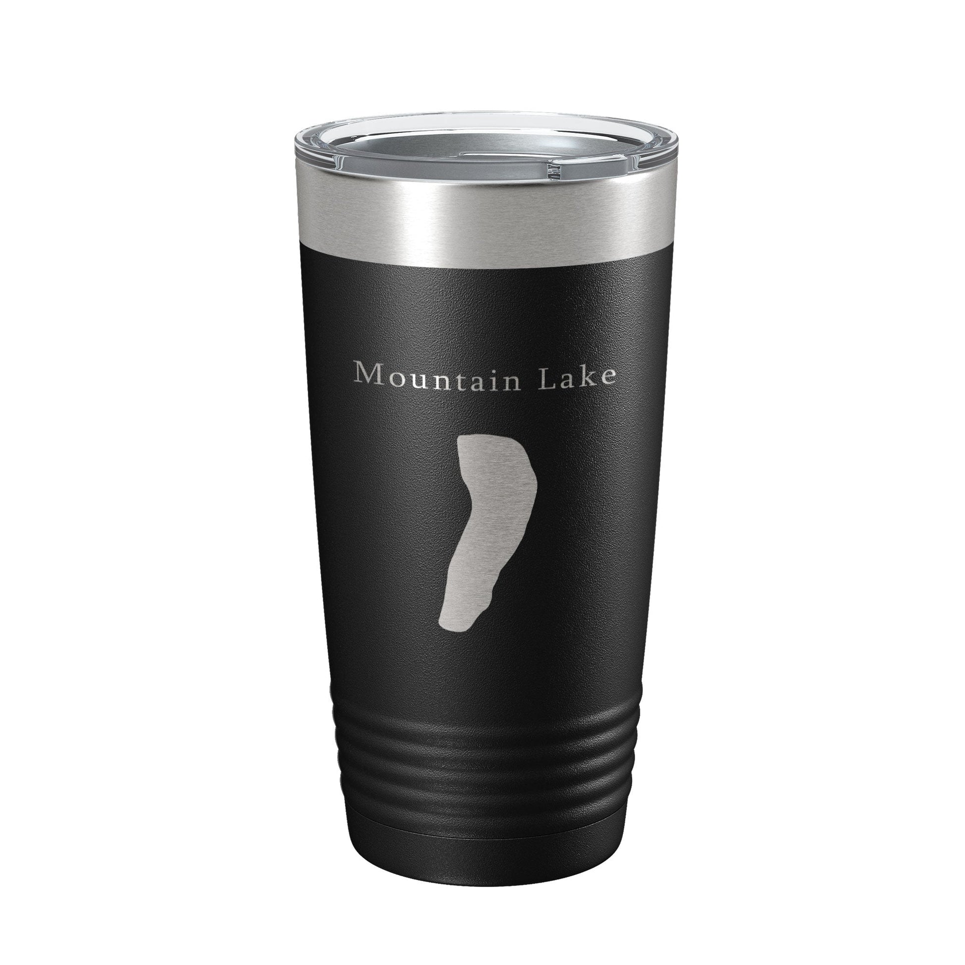 Mountain Lake Map Tumbler Travel Mug Insulated Laser Engraved Coffee Cup Virginia 20 oz-5