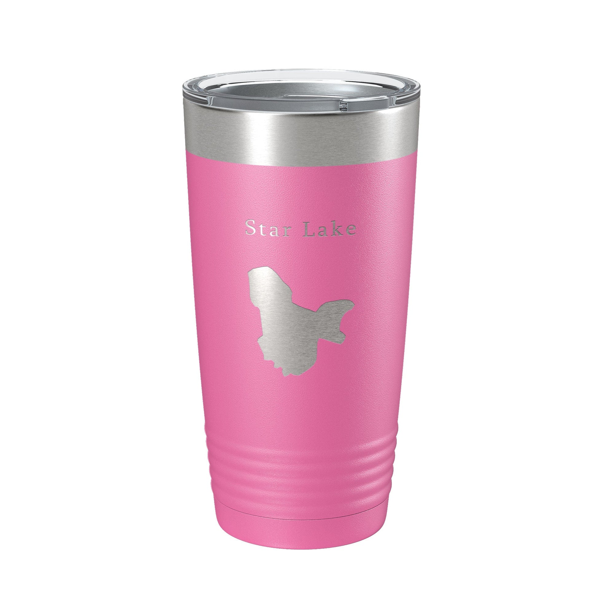 Star Lake Map Tumbler Travel Mug Insulated Laser Engraved Coffee Cup Putnam County Florida 20 oz-11
